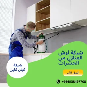 شركة لرش المنازل من الحشرات